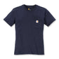 Ženska kratka majica K87 z žepom Carhartt