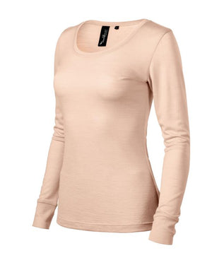 Ženska majica Malfini Merino Rise LS z dugi rukav