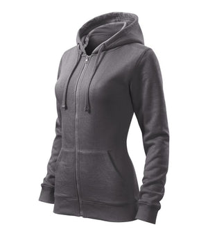 Women's hoodie Malfini Zipper