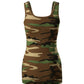 The Malfini Camo Triumph women's sleeveless shirt