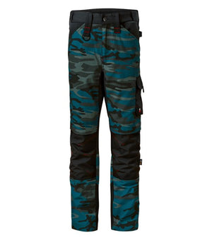 Elastične delovne hlače Rimeck VERTEX CAMO